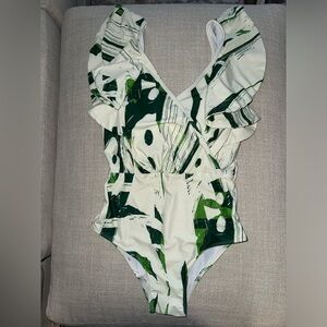 Diarrablu Nabu Swimsuit S Green Garden